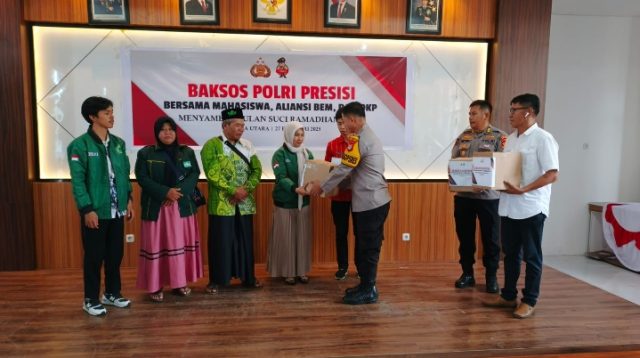 Sambut Ramadan, Polres Toraja Utara Salurkan Ratusan Paket Sembako