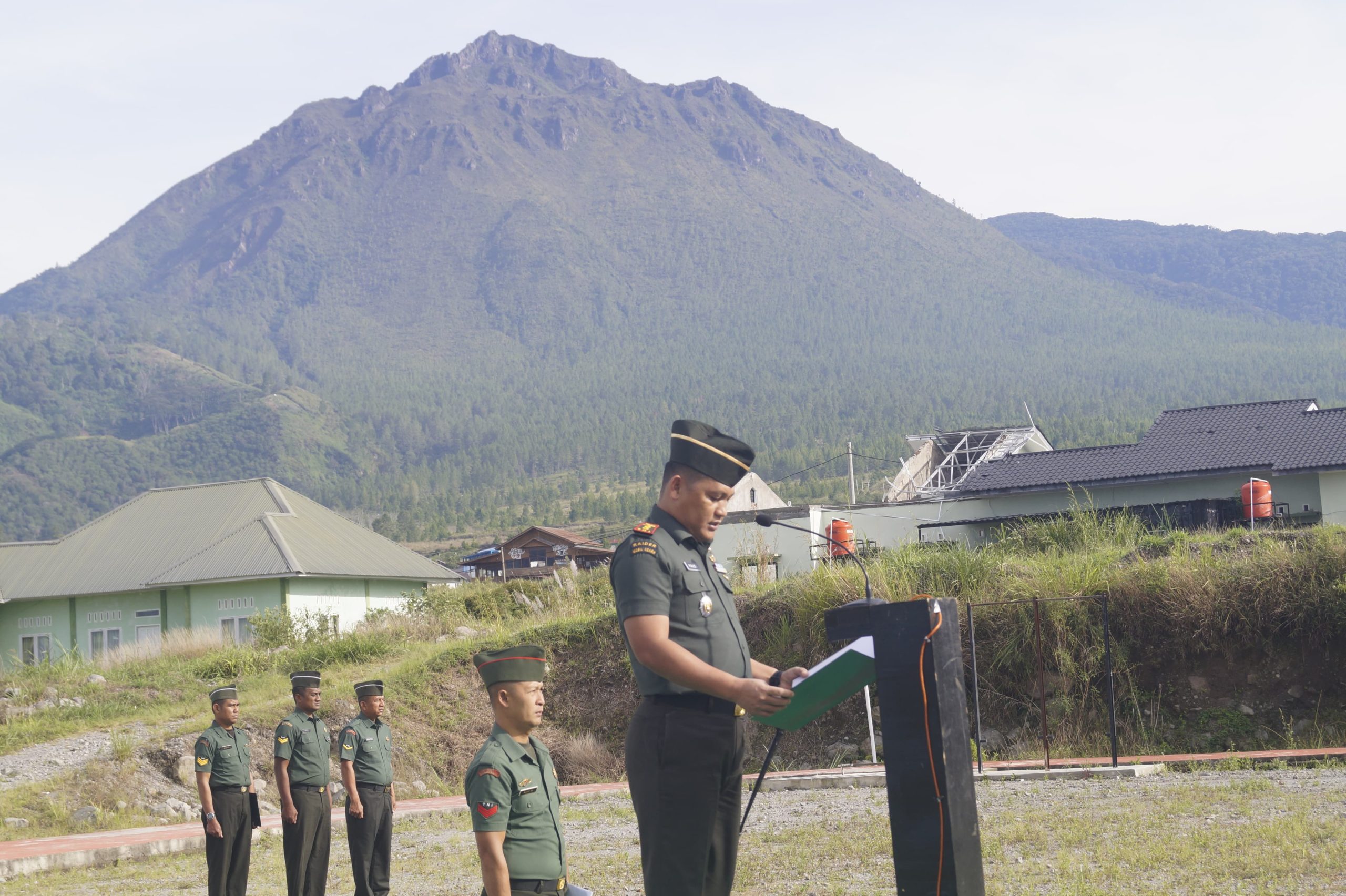 Dandim 0119/BM, Sampaikan Amanat Pangdam IM Kepada Seluruh Prajurit