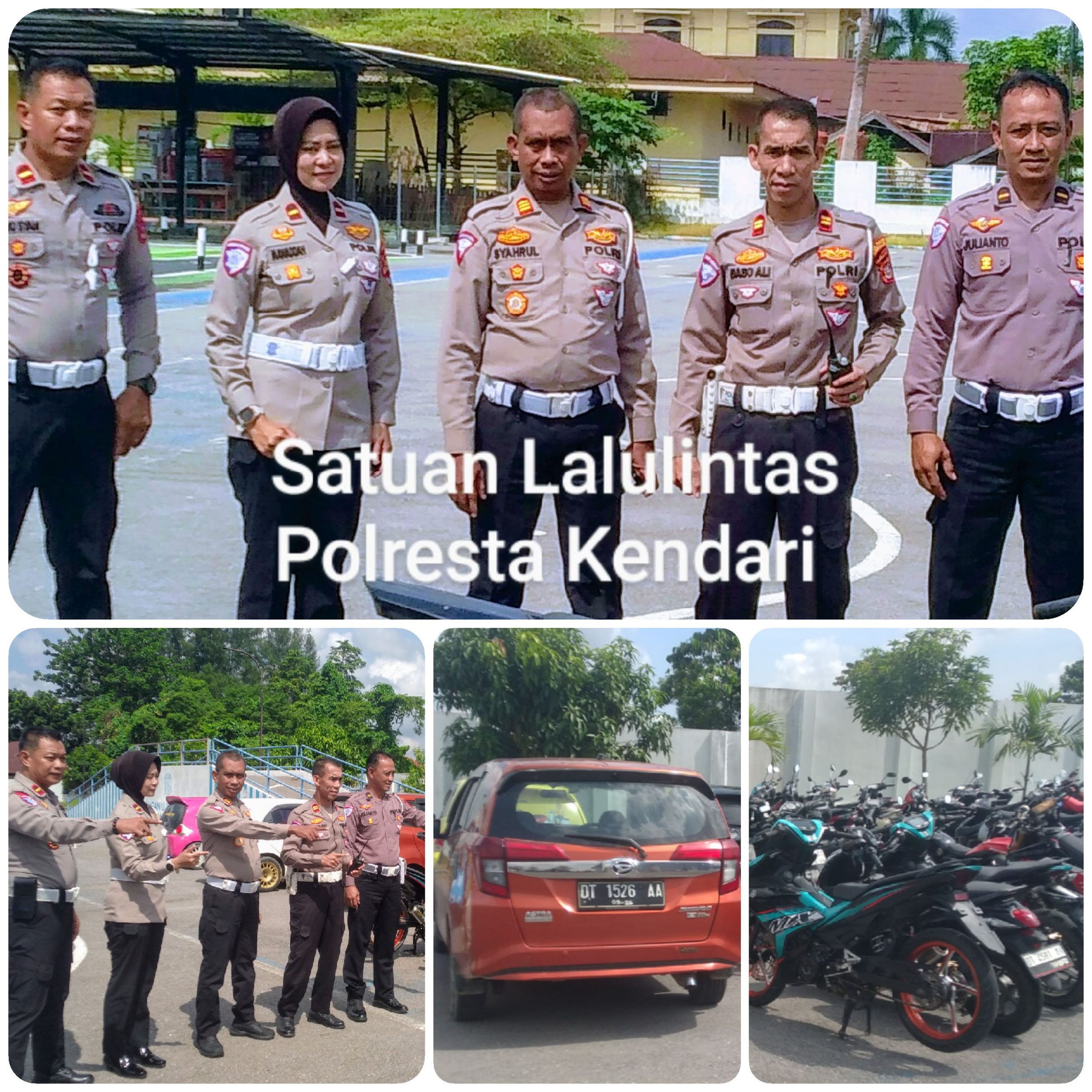 Sikapi Aduan Masyarakat Adanya Gangguan Kebisingan Knalpot Bogar, Satlantas Polresta Kendari Lakukan Razia dan Berhasil Amankan Puluhan Kendaraan Mobil & Motor Berknalpot Bogar