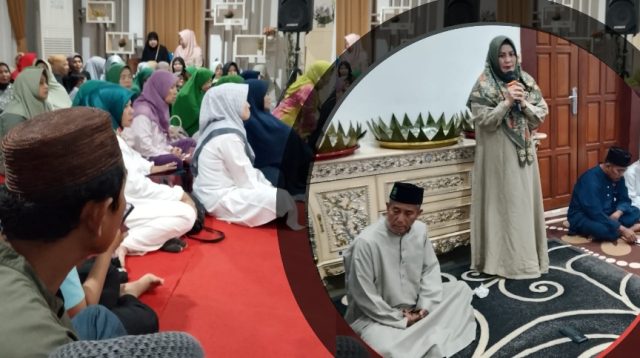 Bukber Bersama Wagub Babel Hellyana di Wisma Bougenville Belitung