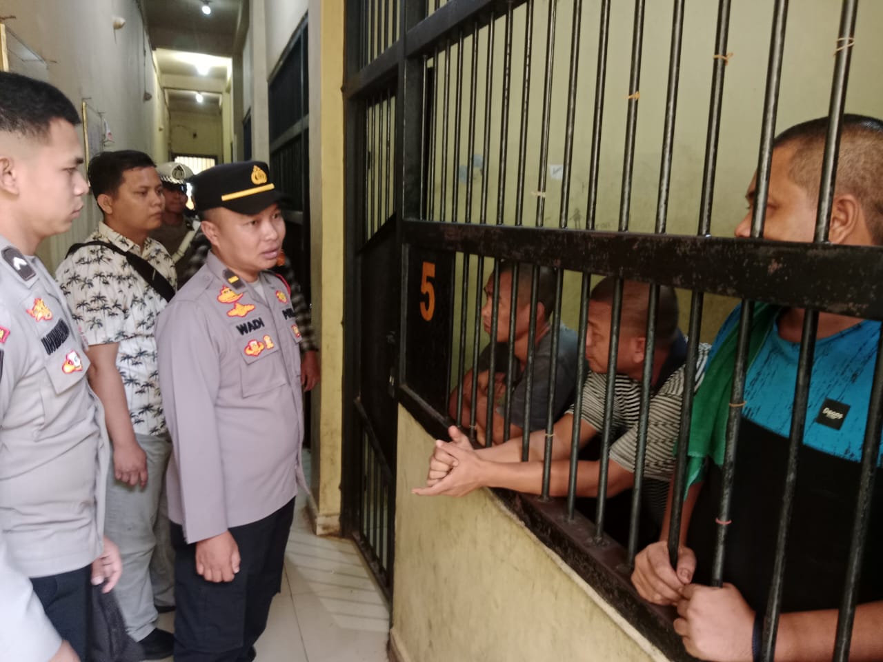 Polres PALI Pastikan Hak dan Kesehatan Tahanan Terjaga