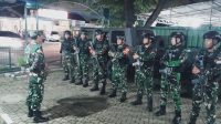 Danramil Duren Sawit Pimpin Apel Patroli Cipkon Di Malam Bulan Suci Ramadhan