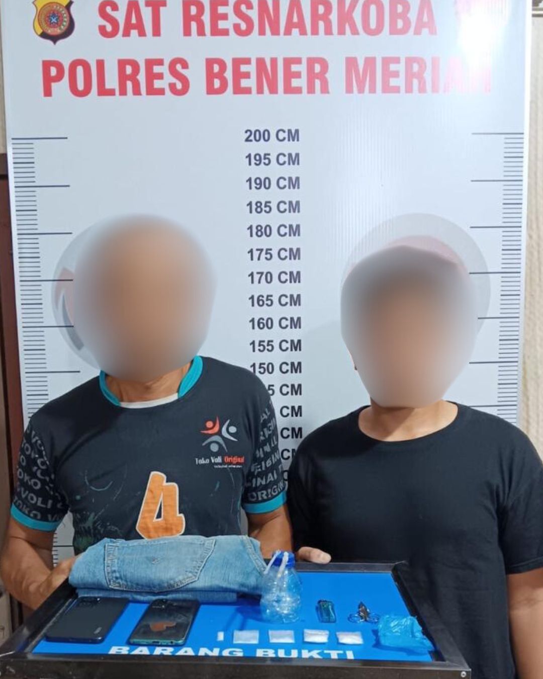 Tim Satresnarkoba Polres Bener Meriah Bekuk Dua Pelaku Penyalahgunaan Sabu