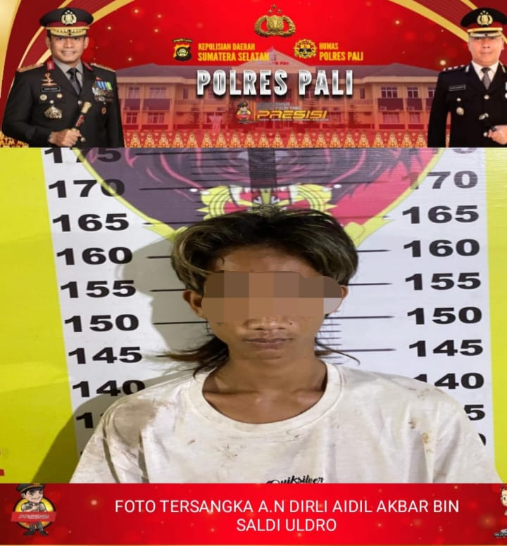 Polres PALI  Tangkap Terduga Kurir Narkoba