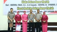 Kapolres Bener Meriah Pimpin Sertijab Wakapolres dan Kasat Reskrim