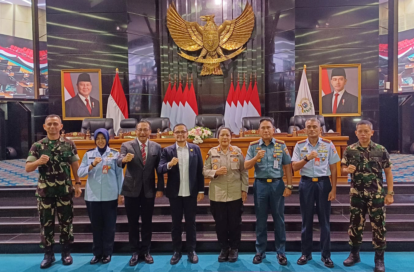 LANTAMAL III JAKARTA HADIRI RAPAT PARIPURNA DPRD PROVINSI DKI JAKARTA