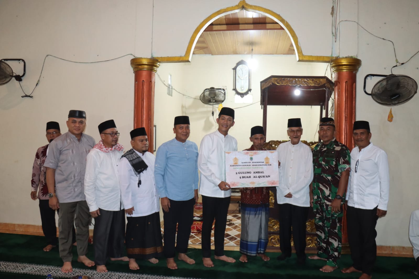 Kapolres AKBP Khairu Nasrudin Dampingi Pemkab PALI Safari Ramadan 1446 H