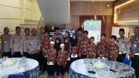 Polres PALI Ikuti Vidcon dan Buka Puasa Bersama di Bulan Ramadan 1446 Hijriah 