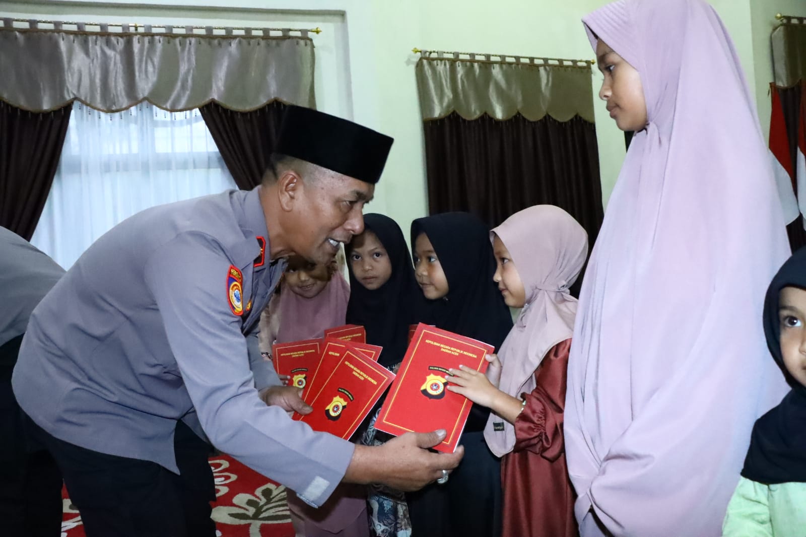 Tebar Kebahagiaan di Bulan Suci Ramadhan, Polres Bener Meriah Gelar Buka Puasa Bersama Anak Yatim dan Kaum Dhuafa.