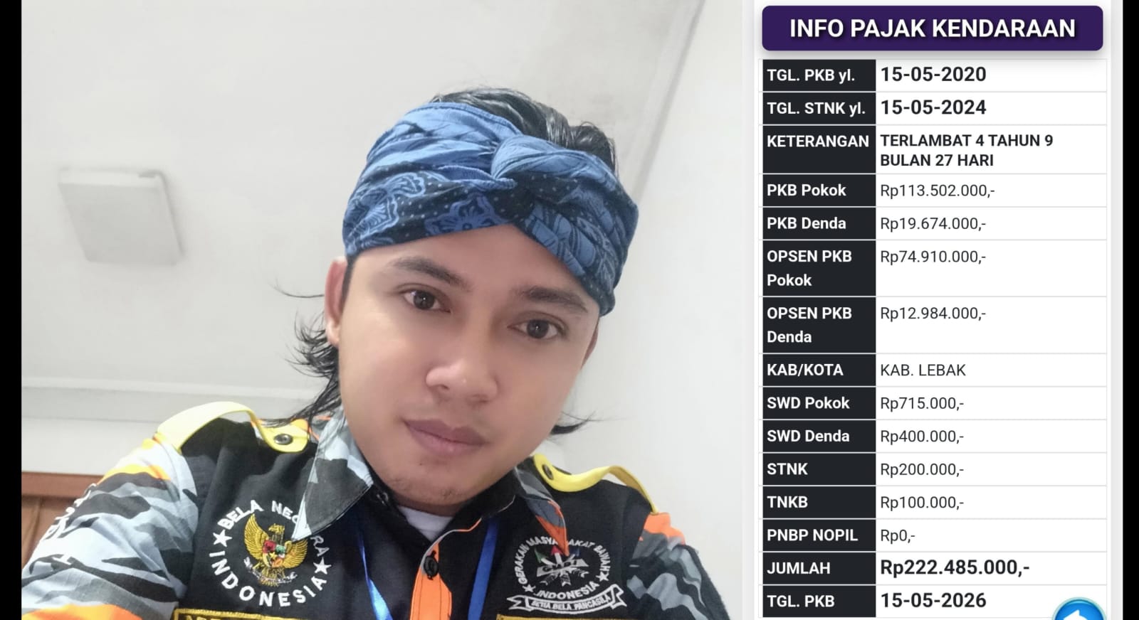 ANEH TAPI NYATA: Seorang JB Yang di Anggap Raja di Pemerintahan Kabupaten Lebak: Ternyata Punya Tunggakan Pajak Ratusan Juta