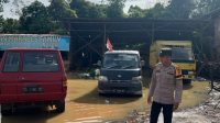 Bhabinkamtibmas Polsek Talang Ubi Monitoring Banjir Akibat Hujan Deras 